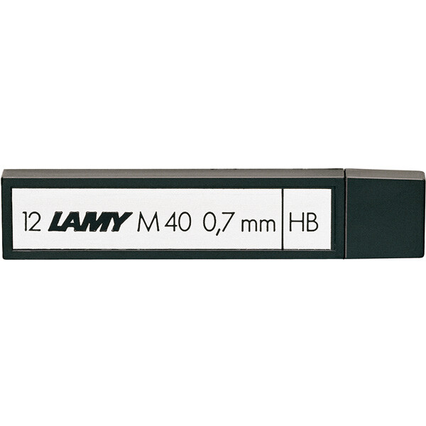 Feinminenstift Ersatzmine Lamy 1202099 - schwarz 0,70 mm HB LAMY M40 Pckg/12