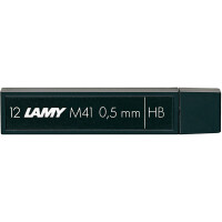 Feinminenstift Ersatzmine Lamy 1202101 - schwarz 0,50 mm HB LAMY M41 Pckg/12