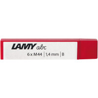 Feinminenstift Ersatzmine Lamy 1219666 - schwarz 1,40 mm B LAMY M44 Pckg/6
