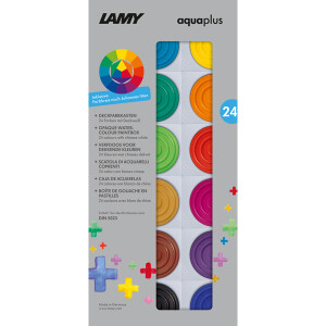 Farbkasten Lamy aquaplus 1222001 - Geh&auml;usefarbe grau 24 Farben