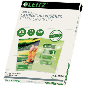 Laminierfolie Leitz iLAM 33817 - 216 x 154 mm für A5...
