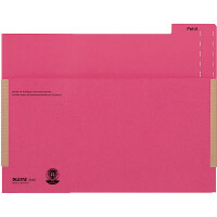 Einstellmappe Fehlkarte Leitz 2439 - 315 x 230 mm rot mit Aufdruck Entnahmevermerk Manilakarton 320 g/qm&sup2; Pckg/50