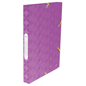 Ablagebox Leitz Retro Chic 4518 - A4 330 x 252 mm violett 30 mm R&uuml;ckenbreite bis 250 Blatt PP-Folie