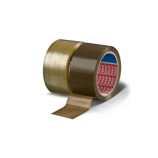 Verpackungsklebeband tesa tesapack 4280 - 75 mm x 66 m farblos PP-Band f&uuml;r Industrie/Gewerbe-Anwendungen