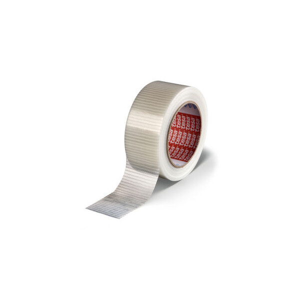 Gewebeklebeband tesa UV 4665 - 48 mm x 25 m farblos f&uuml;r Industrie/Gewerbe-Anwendungen