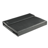 iPadschutzh&uuml;lle Leitz Complete 6385 - 206 x 35 x 262 mm schwarz mit Tastatur und Standfunktion synthetisches Leder