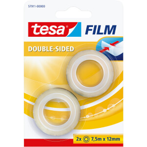 Doppelklebefilmband tesa tesafilm 57911 - 12 mm x 7,5 m...