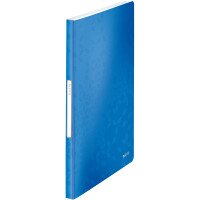 Sichtbuch Leitz WOW 4632 - A4 231 x 310 mm blau metallic 40 H&uuml;llen PP