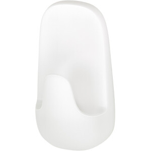 Haken tesa Powerstrips Waterproof Small 59782 - oval weiß bis 1 kg für Badezimmer Kunststoff Pckg/3