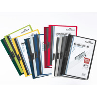 Klemmhefter Durable Duraclip 2200 - A4 307 x 220 mm farbig sortiert bis 30 Blatt Hartfolie