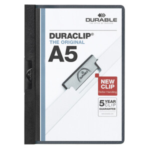 Klemmhefter Durable Duraclip 2217 - A5 270 x 208 mm...
