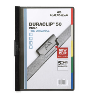 Klemmhefter Durable Duraclip Index 2234 - A4 328 x 298 mm...