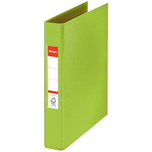 Ringbuch Esselte Vivida 47686 - A5 grün 2-Rund-Ring Mechanik Ø 25 mm für 190 Blatt Pappe/PP-Folie