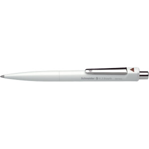 Kugelschreiber Schneider K3 132707 - weiß/braunes...
