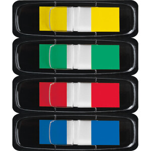 Haftmarker sigel Z-Marker HN495 - 12 x 43 mm farbig sortiert Folie Pckg/144