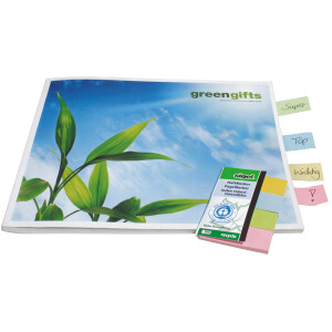 Haftmarker sigel HN604 - 20 x 50 mm farbig sortiert Recycling-Papier Pckg/160