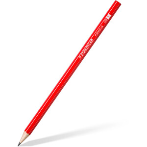 Bleistift Staedtler minerva 130 - rot Normalmine HB ohne...