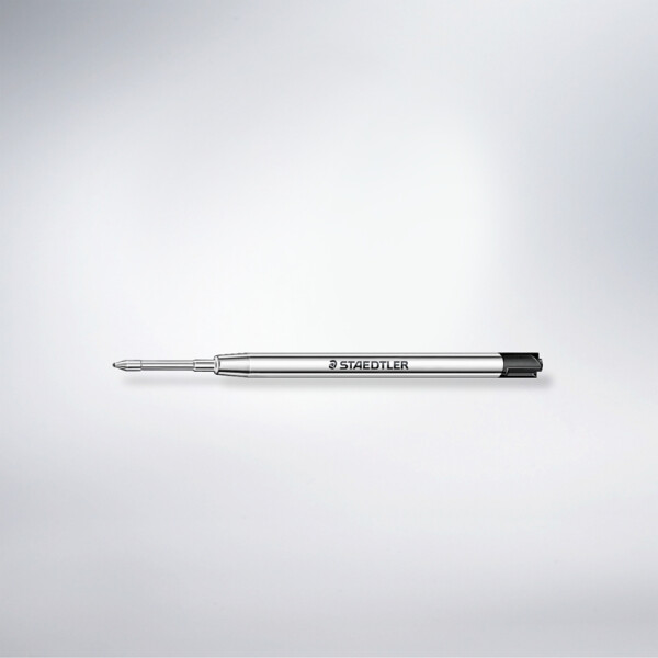 Kugelschreiber Ersatzmine Staedtler 458M-9 - ISO-Format G2 Mine M schwarz