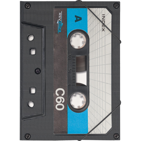 Sammelmappe Brunnen Reverse 41604 - A4 Cassette mit Gummizug PP