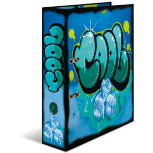 Motivordner Herma Graffiti 7149 - A4 315 x 285 mm Cool 70 mm breit Hebelmechanik Folienkarton