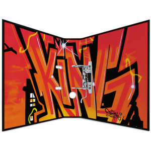 Motivordner Herma Graffiti 7161 - A4 315 x 285 mm King 70 mm breit Hebelmechanik Folienkarton