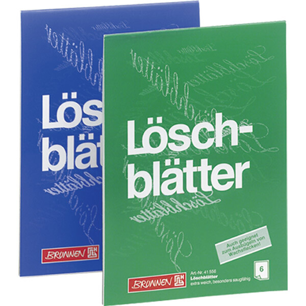 Löschblattblock Brunnen Standard 41546 - A4 210 x 297 mm 6 Blatt 135 g/m²