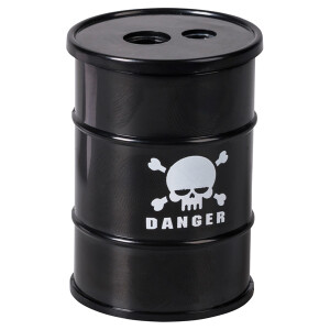 Dosenspitzer FunCollection Brunnen 29839 - Doppelspitzer Barrel Danger schwarz/wei&szlig;