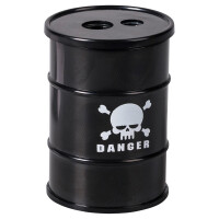 Dosenspitzer FunCollection Brunnen 29839 - Doppelspitzer Barrel Danger schwarz/weiß