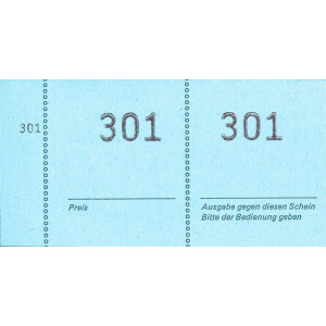 Nummernblock Avery Zweckform 869 - 105 x 53 mm farbig sortiert 1-1000 nummeriert