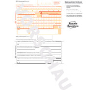 SEPA Überweisung Avery Zweckform 2817 - A4 210 x 297 mm weiß Papier Pckg/100