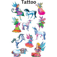 Tattoofolie Avery Zweckform Kids 56390 - Elfen ablösbar Pckg/11
