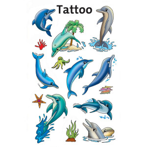 Tattoofolie Avery Zweckform Kids 56439 - Delfine...