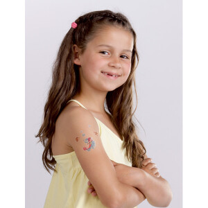 Tattoofolie Avery Zweckform Kids 56632 - Totenköpfe ablösbar Pckg/13