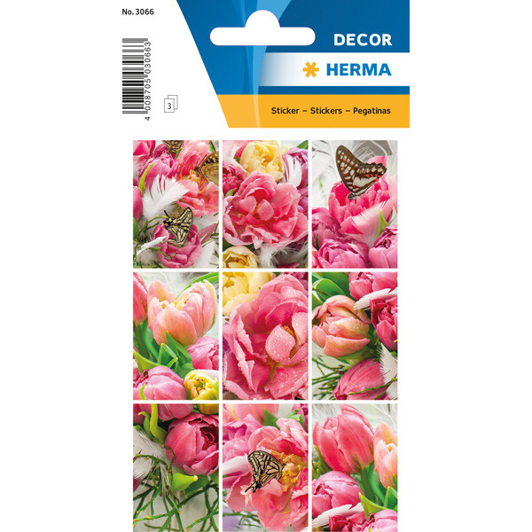 Sticker Herma Decor 3066 - Frühlingsbote Papier Pckg/27