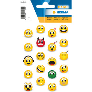 Sticker Herma Magic 3162 - Emojis Papier Pckg/20