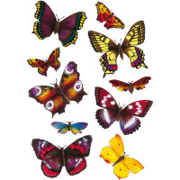 Sticker Herma Magic 6388 - Schmetterling Folie Pckg/10