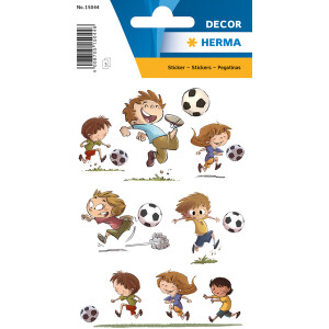 Sticker Herma Decor 15044 - Fußballfreunde Papier Pckg/33