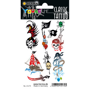 Tattoofolie Herma Classic 15179 - Pirat abl&ouml;sbar...