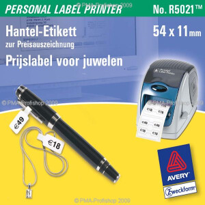 Etikettendrucker Rollenetikett Avery Zweckform R5021 -...