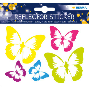 Reflektorsticker Herma 19192 - Schmetterlinge permanent...