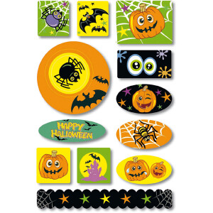 Sticker Halloween Herma 15206 - Spinnen Schaumstoff 1 Blatt