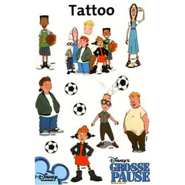 Tattoofolie Avery Zweckform Kids 53642 - Die Große Pause ablösbar Pckg/7