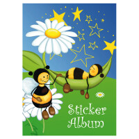 Stickeralbum Herma 15420 - A5 Bienenwiese 16 Seiten beschichtetes Spezialpapier