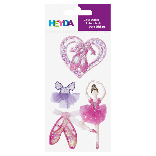 Sticker Heyda Textil 3782802 - Ballerina Pckg/4