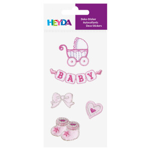 Sticker Heyda Textil 3782807 - Baby Girl Pckg/5