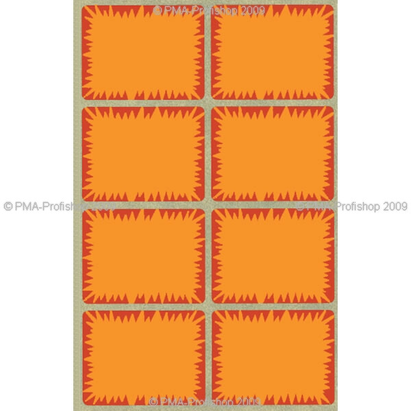 Tiefkühletikett Avery Zweckform 3702 - 28 x 36 mm orange ablösbar Papier für Handbeschriftung Pckg/48