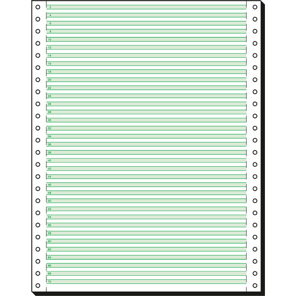 Computerpapier sigel 12247 - A4 hoch 12 Zoll x 240 mm 1-fach mit Lesestreifen weiß 60 g/m² Pckg/2000