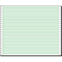 Computerpapier sigel 12370 - A3 quer 12 Zoll x 375 mm 1-fach mit Lesestreifen weiß 60 g/m² Pckg/2000