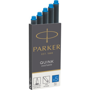 F&uuml;llhalter Tintenpatrone Parker 195 1950383 - k&ouml;nigsblau Lang Pckg/5