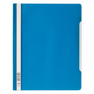 Sichthefter Durable 2570 - A4 blau mit Beschriftungsfeld...